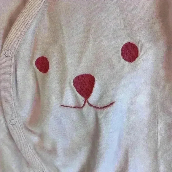 Lot of 2 Nordstrom Baby / Wonder Nation Sleepers Pink 3m and 3-6m Adorable - Picture 4 of 8